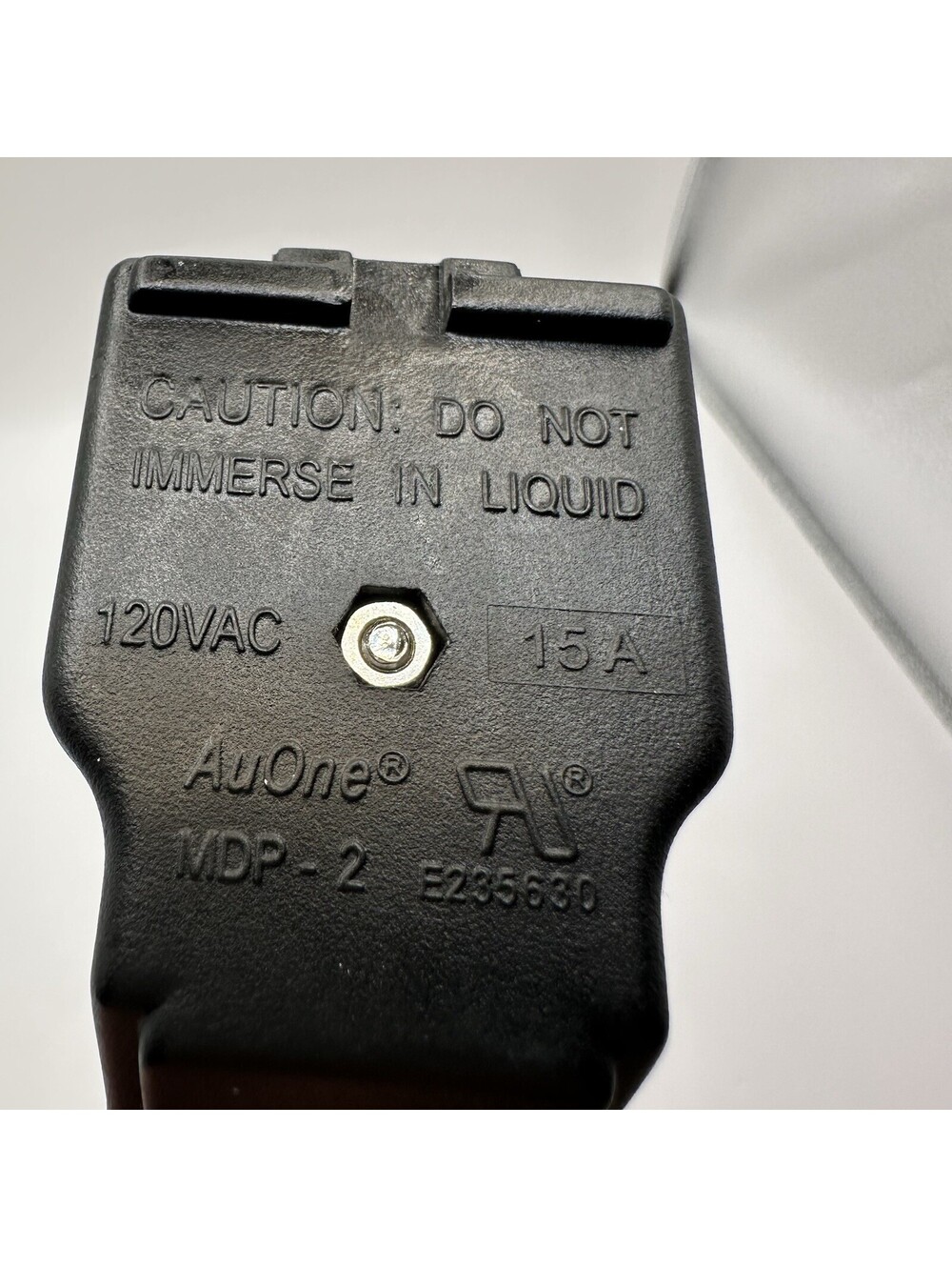 AuOne MDP-2 Magnetic Electric Power Cord Plug E235630 120V 15A
